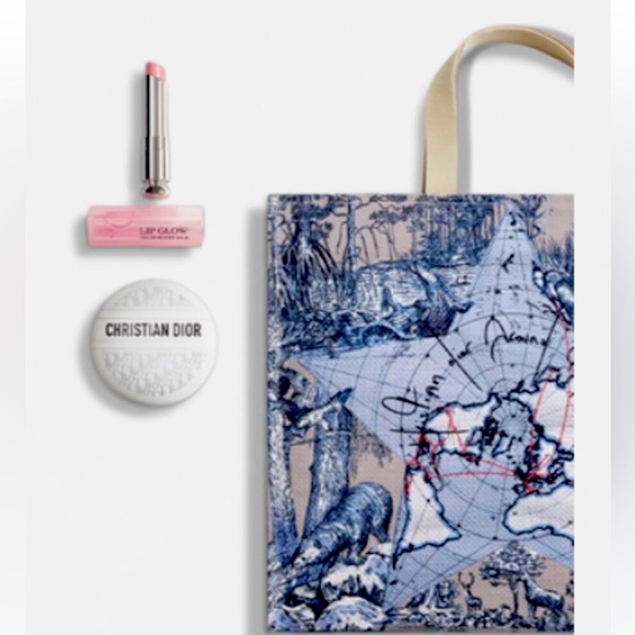 Dior Around The World Tote Bag / Platinum Gift Set - Picture 4 of 4